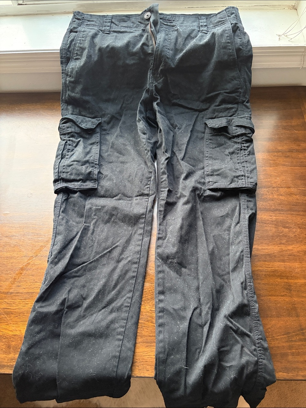 Goodfellow & Co Black Cargo Pants with Flap Pockets